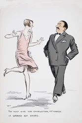 Sie müssen den Charleston mögen, Mr. Greco, er nutzt Schuhe ab., aus White Bottoms, veröffentlicht 1927